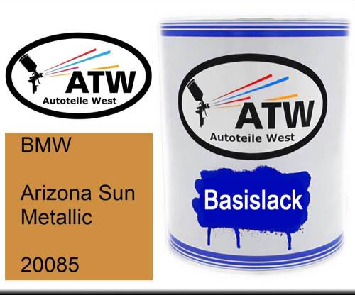 BMW, Arizona Sun Metallic, 20085: 1L Lackdose, von ATW Autoteile West.